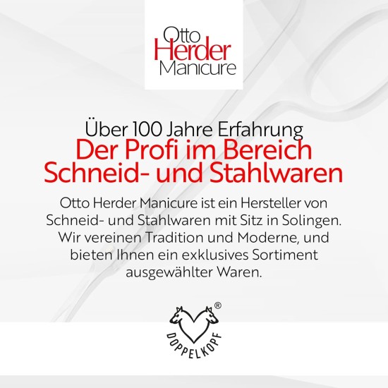 Otto Herder Dog Scissors Paw Scissors Rustproof 10 cm Rounded Stainless Steel Scissors for Cutting Fur Between Paws Otto Herder Dog Scissors Paw Scissors Rustproof 10 cm Rounded Stainless Steel Scissors for Cutting Fur Between Paws
