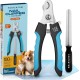 PORTENTUM Nail Scissors for Dogs and Cat Nail Clippers with Nail File Stainless Steel Claw Pliers High Quality Cutter for Pets Nail Clippers Large with Safety Protection 6 Inches PORTENTUM Nail Scissors for Dogs and Cat Nail Clippers with Nail File Stainless Steel Claw Pliers High Quality Cutter for Pets Nail Clippers Large with Safety Protection 6 Inches
