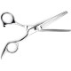PRECORN Dog Scissors for Thinning & Detangling | Thinning Scissors & Felt Scissors Dog | Single Sided Serrated Fur Scissors for Dogs and Cats | High-Quality Metal Dematting Scissors