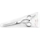 PRECORN Dog Scissors for Thinning & Detangling | Thinning Scissors & Felt Scissors Dog | Single Sided Serrated Fur Scissors for Dogs and Cats | High-Quality Metal Dematting Scissors