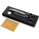 PURPLEBIRD Fur Scissors 7.0 Inch Curved Dog Scissors Cat Scissors Dog Thinning Scissors Dog Scissors for Grooming All Dogs Cat Cutting and Grooming Japanese Stainless Steel 440C Handmade PURPLEBIRD Fur Scissors 7.0 Inch Curved Dog Scissors Cat Scissors Dog Thinning Scissors Dog Scissors for Grooming All Dogs Cat Cutting and Grooming Japanese Stainless Steel 440C Handmade
