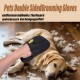 Pack of 2 Hair Brush Gloves for Dogs and Cats, Anti-Static Gloves with Double-Sided Design, Reusable Pet Hair Removal Gloves for Grooming, for Clothes, Sofas, Carpets Pack of 2 Hair Brush Gloves for Dogs and Cats, Anti-Static Gloves with Double-Sided Design, Reusable Pet Hair Removal Gloves for Grooming, for Clothes, Sofas, Carpets