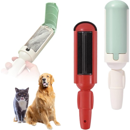 Pack of 2 Lint Roller Pet Hair Reusable Pet Hair Remover Brush for Cat Hair and Dog Hair Easy to Clean Pet Fur Remover Brushes for Clothes, Carpet & Sofa Pack of 2 Lint Roller Pet Hair Reusable Pet Hair Remover Brush for Cat Hair and Dog Hair Easy to Clean Pet Fur Remover Brushes for Clothes, Carpet & Sofa