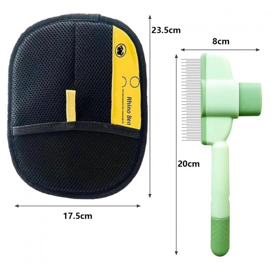 Pack of 3 Pet Hair Remover Gloves, Self-Cleaning Flea Comb for Pets, Electrostatic Pet Hair Removal Gloves, Grooming Gloves for Dogs, Cats, for Sofas, Bedding, Carpet Pack of 3 Pet Hair Remover Gloves, Self-Cleaning Flea Comb for Pets, Electrostatic Pet Hair Removal Gloves, Grooming Gloves for Dogs, Cats, for Sofas, Bedding, Carpet