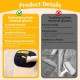 Pack of 3 Pet Hair Remover Gloves, Self-Cleaning Flea Comb for Pets, Electrostatic Pet Hair Removal Gloves, Grooming Gloves for Dogs, Cats, for Sofas, Bedding, Carpet Pack of 3 Pet Hair Remover Gloves, Self-Cleaning Flea Comb for Pets, Electrostatic Pet Hair Removal Gloves, Grooming Gloves for Dogs, Cats, for Sofas, Bedding, Carpet