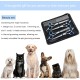 Pack of 5 Professional Dog Scissors Set, Including 1 Thinning Scissors, 2 Curved, 1 Straight Scissors, 1 Grooming Comb, for Grooming Dogs, Cats, Pets, for Full Body, Face, Nose and Ear Pack of 5 Professional Dog Scissors Set, Including 1 Thinning Scissors, 2 Curved, 1 Straight Scissors, 1 Grooming Comb, for Grooming Dogs, Cats, Pets, for Full Body, Face, Nose and Ear