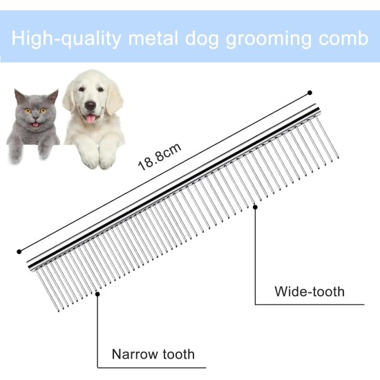 Pack of 5 Professional Dog Scissors Set, Including 1 Thinning Scissors, 2 Curved, 1 Straight Scissors, 1 Grooming Comb, for Grooming Dogs, Cats, Pets, for Full Body, Face, Nose and Ear Pack of 5 Professional Dog Scissors Set, Including 1 Thinning Scissors, 2 Curved, 1 Straight Scissors, 1 Grooming Comb, for Grooming Dogs, Cats, Pets, for Full Body, Face, Nose and Ear