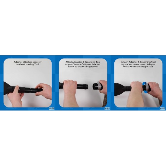 Penn-Plax VacGroom Pet Grooming Vacuum Attachment Kit Penn-Plax VacGroom Pet Grooming Vacuum Attachment Kit