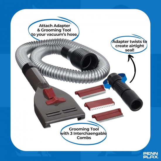Penn-Plax VacGroom Pet Grooming Vacuum Attachment Kit Penn-Plax VacGroom Pet Grooming Vacuum Attachment Kit
