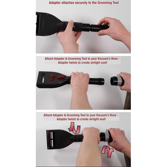 Penn-Plax VacGroom Pet Grooming Vacuum Attachment Kit Penn-Plax VacGroom Pet Grooming Vacuum Attachment Kit