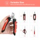 Penzance Dog Nail Clippers Set, Quick Safety Device to Avoid Overcutting, Razor Sharp Blades, Storage Bag and Nail File, Professional Grooming Penzance Dog Nail Clippers Set, Quick Safety Device to Avoid Overcutting, Razor Sharp Blades, Storage Bag and Nail File, Professional Grooming