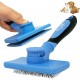 Pet Craft Supply Self Cleaning Slicker Pet Grooming Brush for Dogs and Cats with Short to Long Hair, Removes Mats, Tangles and Loose Hair Pet Craft Supply Self Cleaning Slicker Pet Grooming Brush for Dogs and Cats with Short to Long Hair, Removes Mats, Tangles and Loose Hair