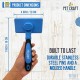 Pet Craft Supply Self Cleaning Slicker Pet Grooming Brush for Dogs and Cats with Short to Long Hair, Removes Mats, Tangles and Loose Hair Pet Craft Supply Self Cleaning Slicker Pet Grooming Brush for Dogs and Cats with Short to Long Hair, Removes Mats, Tangles and Loose Hair