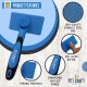 Pet Craft Supply Self Cleaning Slicker Pet Grooming Brush for Dogs and Cats with Short to Long Hair, Removes Mats, Tangles and Loose Hair Pet Craft Supply Self Cleaning Slicker Pet Grooming Brush for Dogs and Cats with Short to Long Hair, Removes Mats, Tangles and Loose Hair