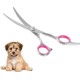 Pet Dog Grooming Scissors, High Performance Titanium Coated Stainless Steel Dog Salon Trimmer Thinning/Straight/Curved Scissors