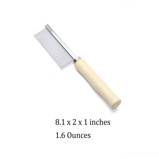 Pet Grooming Comb with Wooden Handle for Dogs and Cats Pet Grooming Comb with Wooden Handle for Dogs and Cats