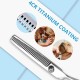 Pet Grooming Scissors for Dogs with Round Safety Tips, Heavy Duty Titanium Pet Grooming Trimmer Set, Professional Thinning Scissors, Straight Scissors with Comb for Dogs and Cats (3 Pack) Pet Grooming Scissors for Dogs with Round Safety Tips, Heavy Duty Titanium Pet Grooming Trimmer Set, Professional Thinning Scissors, Straight Scissors with Comb for Dogs and Cats (3 Pack)