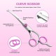 Pet Grooming Scissors for Dogs with Round Safety Tips, Heavy Duty Titanium Pet Grooming Trimmer Set, Professional Thinning Scissors, Straight Scissors with Comb for Dogs and Cats (3 Pack) Pet Grooming Scissors for Dogs with Round Safety Tips, Heavy Duty Titanium Pet Grooming Trimmer Set, Professional Thinning Scissors, Straight Scissors with Comb for Dogs and Cats (3 Pack)