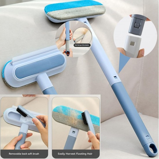 Pet Hair Remover, Multifunction Long Handle, 3-in-1 Pet Hair Remover, Multifunctional Cleaning Brush, Reusable Multi-Purpose Cleaning Tool for Clothes, Carpet, Glass, Cars Pet Hair Remover, Multifunction Long Handle, 3-in-1 Pet Hair Remover, Multifunctional Cleaning Brush, Reusable Multi-Purpose Cleaning Tool for Clothes, Carpet, Glass, Cars