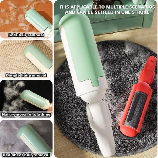 Pet Hair Remover Reusable Cat and Dog Hair Removal Roller Environmentally Friendly Pet Hair Removal Brush Suitable for Beds, Clothes, Carpets (Red and White) Pet Hair Remover Reusable Cat and Dog Hair Removal Roller Environmentally Friendly Pet Hair Removal Brush Suitable for Beds, Clothes, Carpets (Red and White)