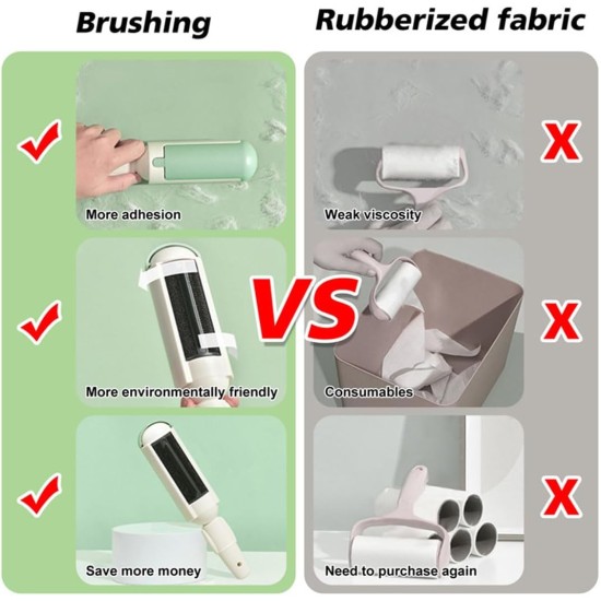 Pet Hair Remover Reusable Cat and Dog Hair Removal Roller Environmentally Friendly Pet Hair Removal Brush Suitable for Beds, Clothes, Carpets (Red and White) Pet Hair Remover Reusable Cat and Dog Hair Removal Roller Environmentally Friendly Pet Hair Removal Brush Suitable for Beds, Clothes, Carpets (Red and White)
