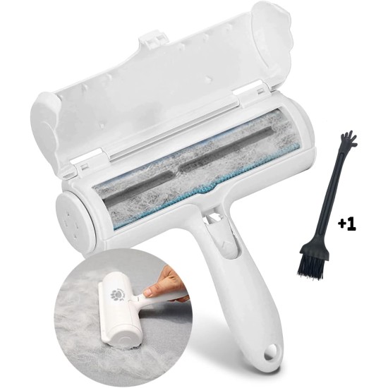 Pet Hair Remover, Roller Brush for Removing Dog and Cat Hair, Reusable Hair Remover with Lint Roller, Easy Removal of Lint on Clothes, Beds, Cushions, Sofas, Rugs Pet Hair Remover, Roller Brush for Removing Dog and Cat Hair, Reusable Hair Remover with Lint Roller, Easy Removal of Lint on Clothes, Beds, Cushions, Sofas, Rugs