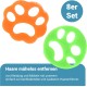 Pet Hair Remover Set of 8 - Orange and Green - Reusable Pet Hair Washing Machine Removal - Hair Remover for Laundry for Dog Hair, Removes Fur in Dryer and Washing Machine Pet Hair Remover Set of 8 - Orange and Green - Reusable Pet Hair Washing Machine Removal - Hair Remover for Laundry for Dog Hair, Removes Fur in Dryer and Washing Machine