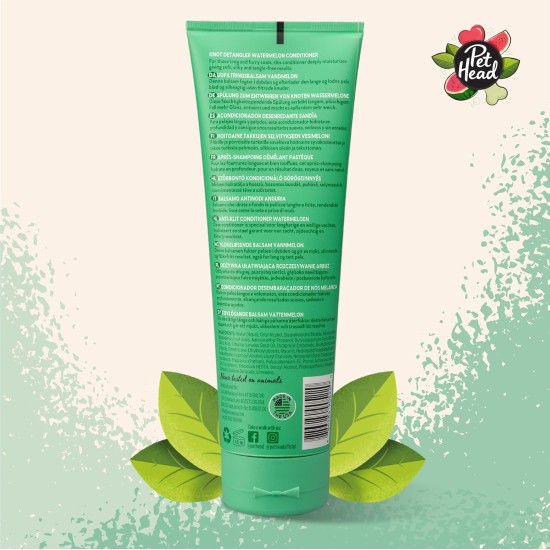 Pet Head Furtastic Conditioner for Dogs Watermelon Fragrance Nourishes & Softens Long, Curly Dog Fur pH Neutral Vegan & Cruelty Free Gentle Formula for Puppies 250 ml Pet Head Furtastic Conditioner for Dogs Watermelon Fragrance Nourishes & Softens Long, Curly Dog Fur pH Neutral Vegan & Cruelty Free Gentle Formula for Puppies 250 ml