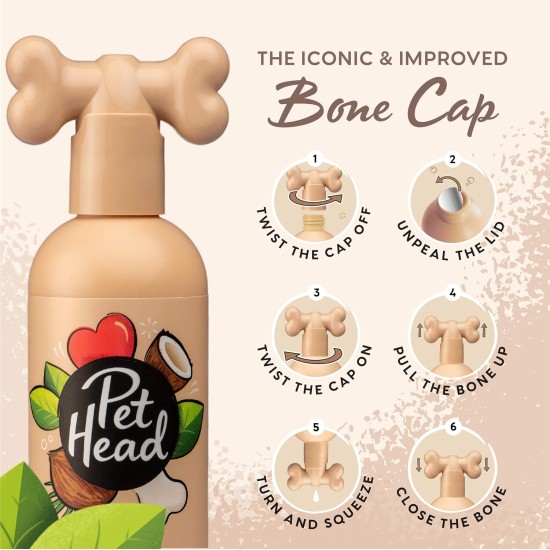 Pet Head Sensitive Soul Dog Shampoo Coconut Fragrance Nourishes and Soothes Sensitive Skin pH Neutral Vegan & Cruelty Free Gentle Formula for Dogs and Puppies 300 ml Pet Head Sensitive Soul Dog Shampoo Coconut Fragrance Nourishes and Soothes Sensitive Skin pH Neutral Vegan & Cruelty Free Gentle Formula for Dogs and Puppies 300 ml