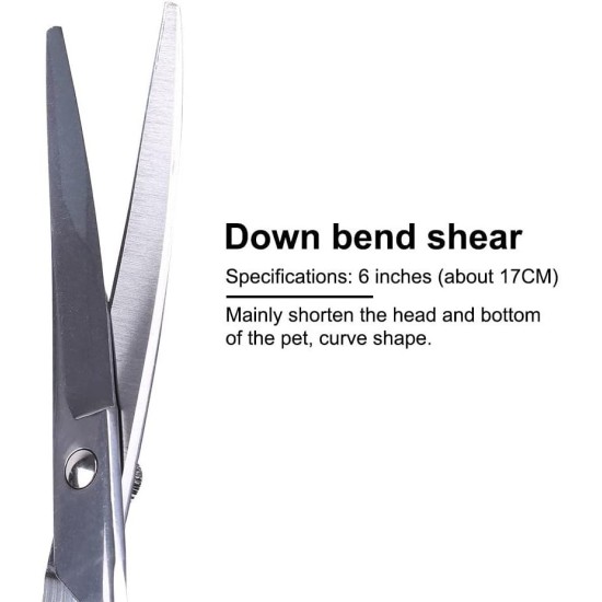 Pet Scissors, 6 Inch Dog Scissors, Stainless Steel Dog Hair Scissors, Thinning Scissors/Curved Scissors/Straight Scissors, Dog Grooming Scissors, Grooming Scissors for Dogs, Cats, Pet Hair Pet Scissors, 6 Inch Dog Scissors, Stainless Steel Dog Hair Scissors, Thinning Scissors/Curved Scissors/Straight Scissors, Dog Grooming Scissors, Grooming Scissors for Dogs, Cats, Pet Hair