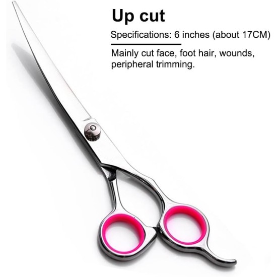Pet Scissors, 6 Inch Dog Scissors, Stainless Steel Dog Hair Scissors, Thinning Scissors/Curved Scissors/Straight Scissors, Dog Grooming Scissors, Grooming Scissors for Dogs, Cats, Pet Hair Pet Scissors, 6 Inch Dog Scissors, Stainless Steel Dog Hair Scissors, Thinning Scissors/Curved Scissors/Straight Scissors, Dog Grooming Scissors, Grooming Scissors for Dogs, Cats, Pet Hair