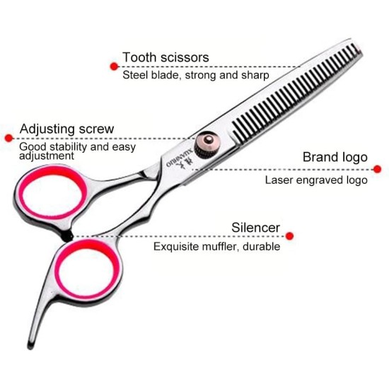 Pet Scissors, 6 Inch Dog Scissors, Stainless Steel Dog Hair Scissors, Thinning Scissors/Curved Scissors/Straight Scissors, Dog Grooming Scissors, Grooming Scissors for Dogs, Cats, Pet Hair Pet Scissors, 6 Inch Dog Scissors, Stainless Steel Dog Hair Scissors, Thinning Scissors/Curved Scissors/Straight Scissors, Dog Grooming Scissors, Grooming Scissors for Dogs, Cats, Pet Hair