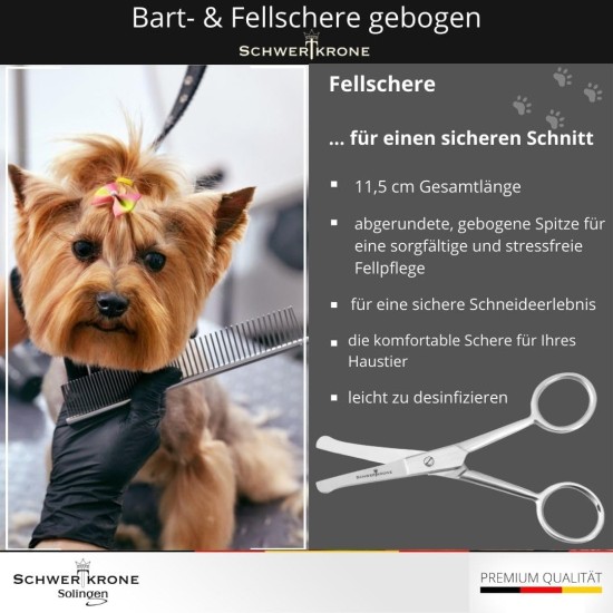 Pet Scissors Paw Scissors Curved Dog Hair Scissors (11.5 cm) Pet Scissors Paw Scissors Curved Dog Hair Scissors (11.5 cm)