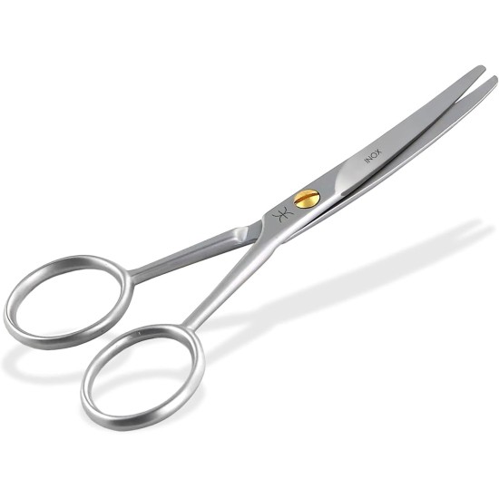 Pet Scissors Paw Scissors Rounded 12 cm Hair Scissors with Curved Cutting Surface for Optimal Grooming for Dogs, Cats and Other Pets - Stainless Steel Silver Pet Scissors Paw Scissors Rounded 12 cm Hair Scissors with Curved Cutting Surface for Optimal Grooming for Dogs, Cats and Other Pets - Stainless Steel Silver