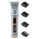 Pethaus Dog Clipper Grooming Set Low Noise Clipper for Dogs Cats 4 Attachments 3 to 12 mm Scissors Comb Claw Cutter File Grey Pethaus Dog Clipper Grooming Set Low Noise Clipper for Dogs Cats 4 Attachments 3 to 12 mm Scissors Comb Claw Cutter File Grey