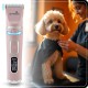 Pethaus Dog Clipper Grooming Set Low Noise Clipper for Dogs Cats 4 Attachments 3 to 12 mm Scissors Comb Claw Cutter File Pink Pethaus Dog Clipper Grooming Set Low Noise Clipper for Dogs Cats 4 Attachments 3 to 12 mm Scissors Comb Claw Cutter File Pink