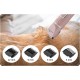 Pethaus Dog Clipper Grooming Set Low Noise Clipper for Dogs Cats 4 Attachments 3 to 12 mm Scissors Comb Claw Cutter File Pink Pethaus Dog Clipper Grooming Set Low Noise Clipper for Dogs Cats 4 Attachments 3 to 12 mm Scissors Comb Claw Cutter File Pink