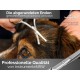 Pfotenschere Hunde Fellscheren Set Scharfe Schnittflächen 2 abgerundete Scheren 9 cm aus Edelstahl für eine perfekte Fellpflege