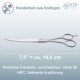 Premium Dog Scissors Livestock Shears Fur Scissors Curved 6.0 to 9.0 Inches Rustproof 15-23 cm Made in Solingen Germany (7.5 Inches = Approx. 19.0 cm) Premium Dog Scissors Livestock Shears Fur Scissors Curved 6.0 to 9.0 Inches Rustproof 15-23 cm Made in Solingen Germany (7.5 Inches = Approx. 19.0 cm)