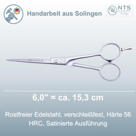 Premium Dog Scissors Livestock Shears Fur Scissors Mane Scissors 6.0 Inches to 9.0 Inches Rustproof 15-23 cm Made in Solingen Germany (6.0 Inches = Approx. 15.3 cm) Premium Dog Scissors Livestock Shears Fur Scissors Mane Scissors 6.0 Inches to 9.0 Inches Rustproof 15-23 cm Made in Solingen Germany (6.0 Inches = Approx. 15.3 cm)