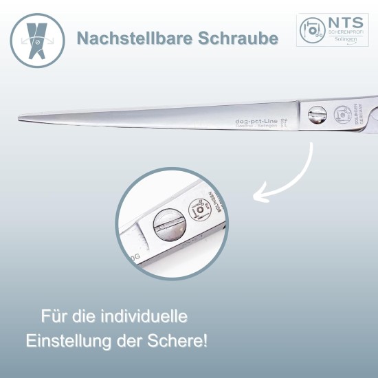 Premium Dog Scissors Livestock Shears Fur Scissors Mane Scissors 6.0 Inches to 9.0 Inches Rustproof 15-23 cm Made in Solingen Germany (9.0 Inches = Approx. 22.8 cm) Premium Dog Scissors Livestock Shears Fur Scissors Mane Scissors 6.0 Inches to 9.0 Inches Rustproof 15-23 cm Made in Solingen Germany (9.0 Inches = Approx. 22.8 cm)