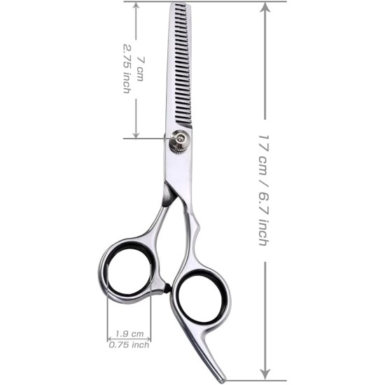 Professional Dog Scissors Round Tip Stainless Steel Eye Trimmer for Dogs and Cats, Professional Grooming Tool, Size 6.7 x 2.6 x 0.43 inch Professional Dog Scissors Round Tip Stainless Steel Eye Trimmer for Dogs and Cats, Professional Grooming Tool, Size 6.7 x 2.6 x 0.43 inch