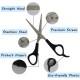 Professional Dog Scissors and Fur Scissors Set Pet Dog Cat Grooming Hair Cutting Scissors Thinning Teeth Set (Dog Scissors -2) Professional Dog Scissors and Fur Scissors Set Pet Dog Cat Grooming Hair Cutting Scissors Thinning Teeth Set (Dog Scissors -2)