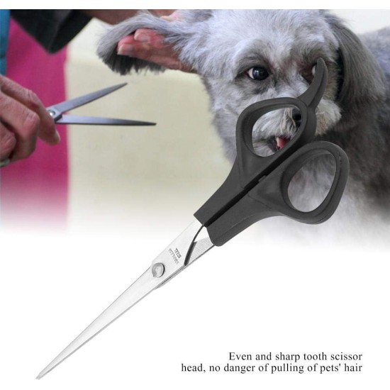 Professional Dog Scissors and Fur Scissors Set Pet Dog Cat Grooming Hair Cutting Scissors Thinning Teeth Set (Dog Scissors -2) Professional Dog Scissors and Fur Scissors Set Pet Dog Cat Grooming Hair Cutting Scissors Thinning Teeth Set (Dog Scissors -2)