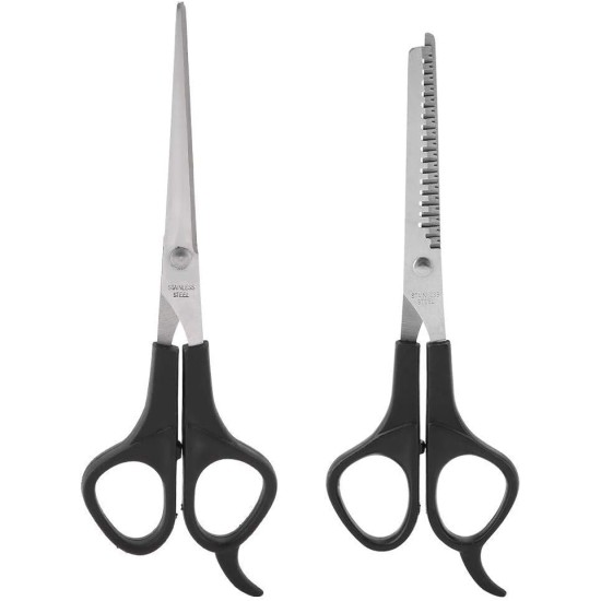 Professional Dog Scissors and Fur Scissors Set Pet Dog Cat Grooming Hair Cutting Scissors Thinning Teeth Set (Dog Scissors -2) Professional Dog Scissors and Fur Scissors Set Pet Dog Cat Grooming Hair Cutting Scissors Thinning Teeth Set (Dog Scissors -2)