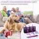 Purple Dragon 8 Inch Dog Scissors Set Professional 3-in-1 Fur Scissors Set for Dogs – Golden Dog Scissors Set Straight, Serrated and Curved Scissors are Included for Dogs for Cats and Other Animals Purple Dragon 8 Inch Dog Scissors Set Professional 3-in-1 Fur Scissors Set for Dogs – Golden Dog Scissors Set Straight, Serrated and Curved Scissors are Included for Dogs for Cats and Other Animals
