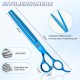 Purple Dragon 8 Inch Dog Scissors Set Professional 3-in-1 Fur Scissors Set for Dogs – Golden Dog Scissors Set Straight, Serrated and Curved Scissors are Included for Dogs for Cats and Other Animals Purple Dragon 8 Inch Dog Scissors Set Professional 3-in-1 Fur Scissors Set for Dogs – Golden Dog Scissors Set Straight, Serrated and Curved Scissors are Included for Dogs for Cats and Other Animals