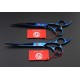 Purple Dragon Fur Scissors for Dogs Professional 7.0 Inch Dog Scissors Set with Thinning Scissors for Grooming Curved Pet Fur Scissors Set Dog Hair Scissors Set Made of Japan 440C Stainless Steel Purple Dragon Fur Scissors for Dogs Professional 7.0 Inch Dog Scissors Set with Thinning Scissors for Grooming Curved Pet Fur Scissors Set Dog Hair Scissors Set Made of Japan 440C Stainless Steel