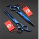 Purple Dragon Fur Scissors for Dogs Professional 7.0 Inch Dog Scissors Set with Thinning Scissors for Grooming Curved Pet Fur Scissors Set Dog Hair Scissors Set Made of Japan 440C Stainless Steel Purple Dragon Fur Scissors for Dogs Professional 7.0 Inch Dog Scissors Set with Thinning Scissors for Grooming Curved Pet Fur Scissors Set Dog Hair Scissors Set Made of Japan 440C Stainless Steel