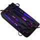 Purple Dragon Fur Scissors for Dogs Professional 7.0 Inch Dog Scissors Set with Thinning Scissors for Grooming Curved Pet Fur Scissors Set Dog Hair Scissors Set Made of Japan 440C Stainless Steel Purple Dragon Fur Scissors for Dogs Professional 7.0 Inch Dog Scissors Set with Thinning Scissors for Grooming Curved Pet Fur Scissors Set Dog Hair Scissors Set Made of Japan 440C Stainless Steel